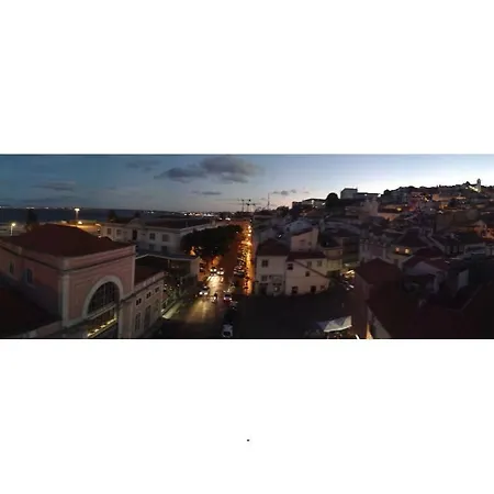 Alfama Tejo Penthouse Studio Lägenhet Lisboa